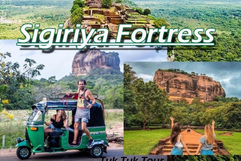 Kandy:Sigiriya Festung & Höhlentempel All-Inclusive Tuk Tour