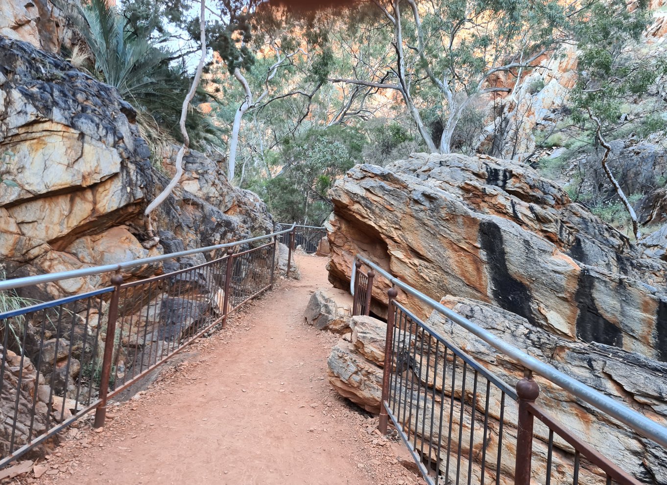 Fra Alice Spring: West MacDonnell Ranges halvdagstur