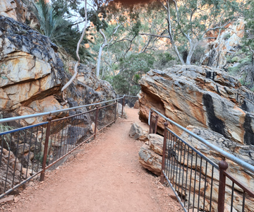 Des d'Alice Spring: Excursió de mig dia a West MacDonnell Ranges