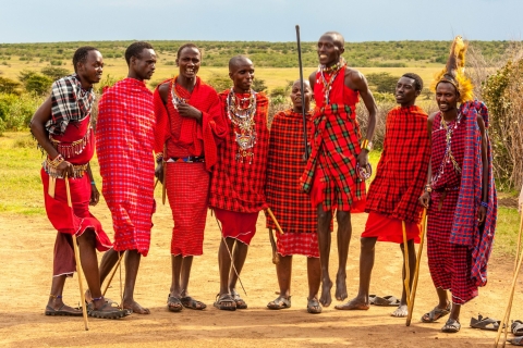 From Moshi: Maasai Village and Hot-springs with Lunch