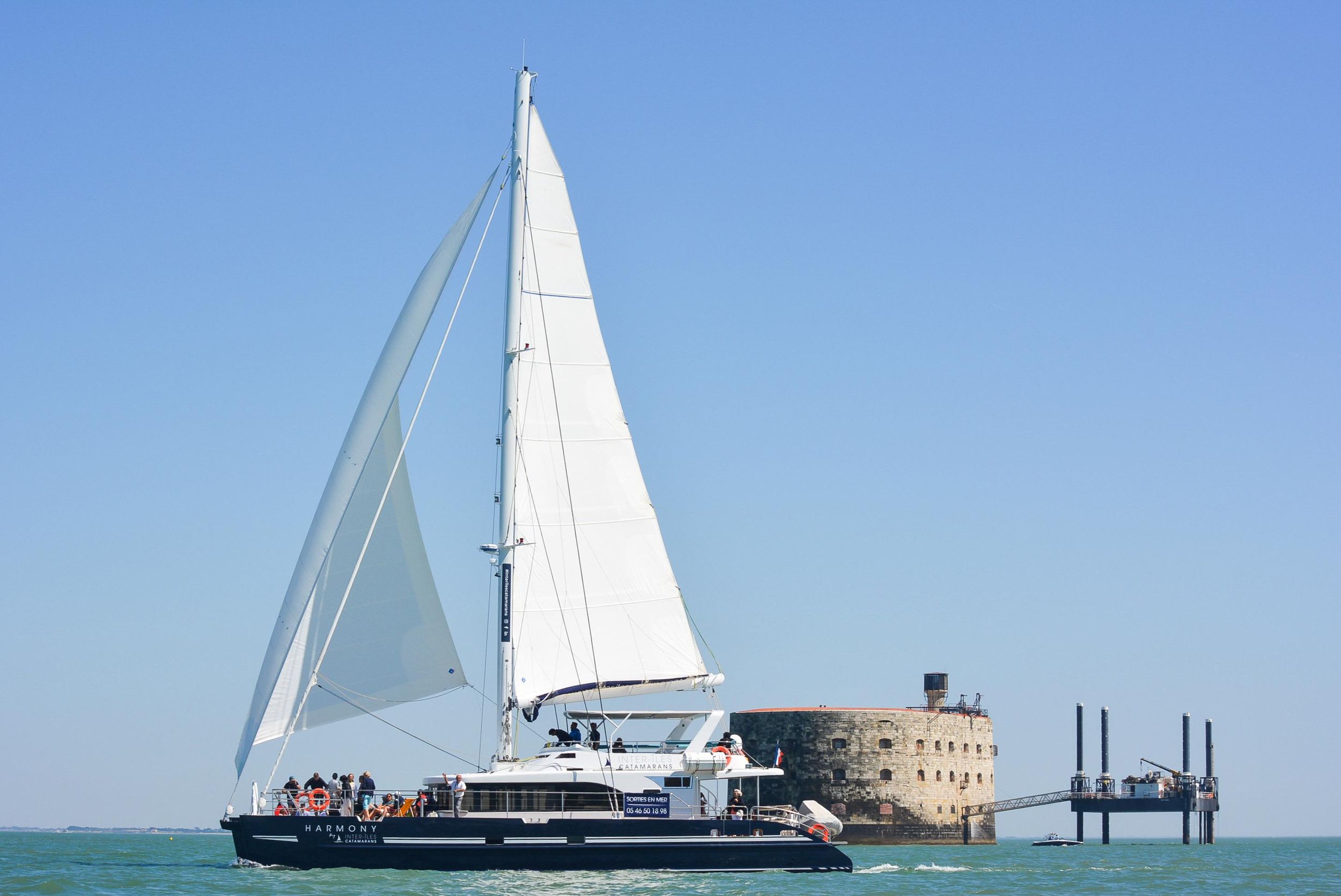 La Rochelle : Fort Boyard mit dem Schiff (3h30)