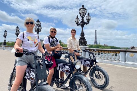 Paris: Guidad stadsrundtur med elcykel