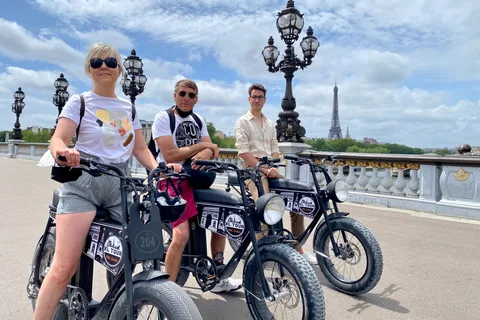 Paris: City Tour guiado de bicicleta elétrica