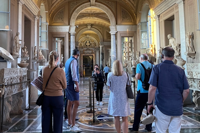 Rome : visite de la chapelle Sixtine et du Vatican avec accès préalable à l'ouverture
