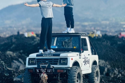 Bali: Private Mt. Batur Sunrise Jeep & Ubud Combo Experience Private Jeep Sunrise only
