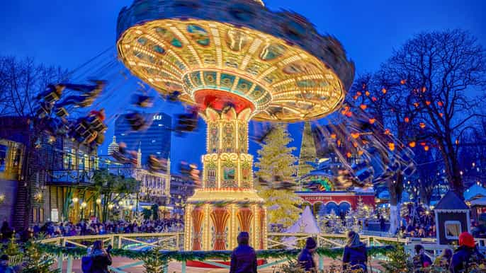 Copenhagen: Tivoli Gardens and Unlimited Rides Classic Combo