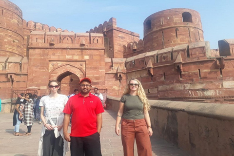 Taj Mahal & Ranthambore Safari: 2-Day Adventure from Delhi Tour with Transportation and Guide only