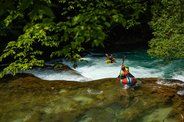 Visit Slunj Mrežnica River Packrafting Trip in Costa Dalmatia, Croatia
