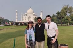 De Delhi: excursão privada de um dia ao Taj Mahal e ao Forte de Agra de carro