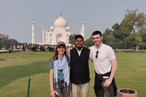 Desde Delhi: Taj Mahal y Agra Fort Tour privado de un día en automóvil