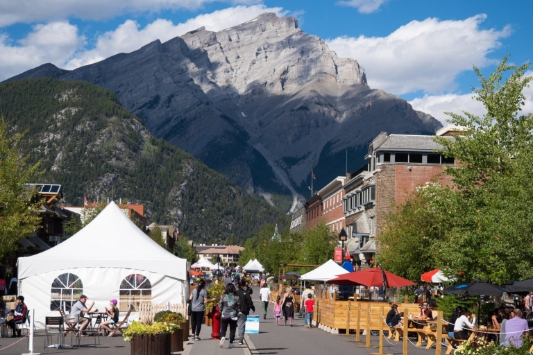 Banff: visite à pied audio sur smartphone des points forts de la ville