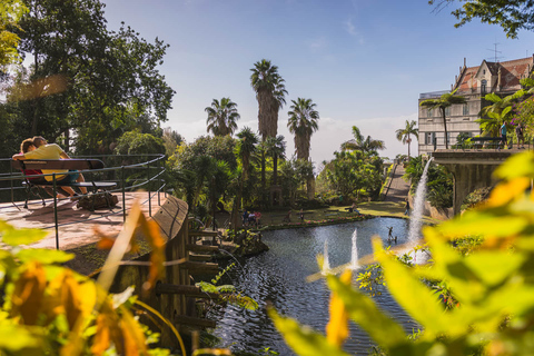 Funchal: Jardim Monte Tropical e passeio de tobogã de Tuk Tuk