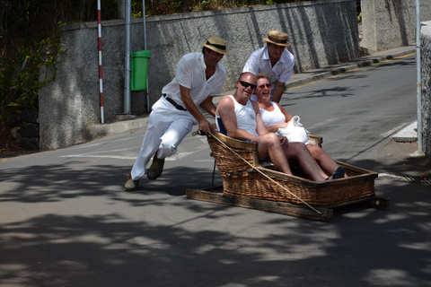 Funchal: Jardim Monte Tropical e passeio de tobogã de Tuk Tuk