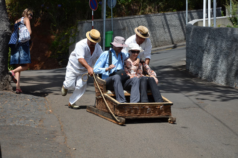 Funchal: Monte Tropical Garden &amp; Toboggan Ride by Tuk Tuk