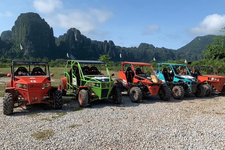 Vang Vieng: Go-Karting Tour with Hotel Pickup Vang Vieng: 5-Hour Go-Karting Tour with Hotel Pickup