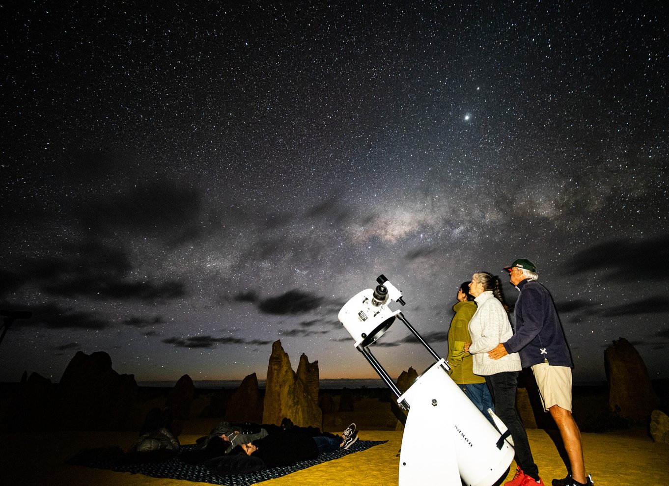 Fra Perth: The Pinnacles Desert Sunset and Star-Gazing Tour