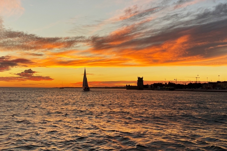 Lizbona: Rejs po rzece Tag2-godzinna wycieczka - zachód słońca