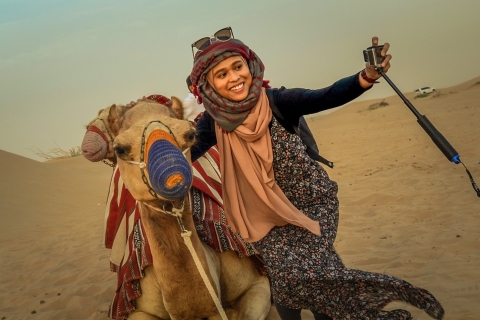 Dubai: Red Dune Safari en kameelrit bij Al Marmoom OasisGedeelde rondleiding