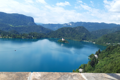 De Zagreb: excursion d'une journée au lac de Bled et à Ljubljana