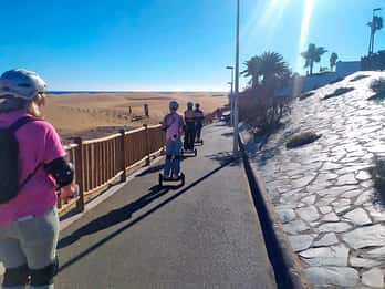 Maspalomas: 1 uur Segwaytour langs bezienswaardigheden