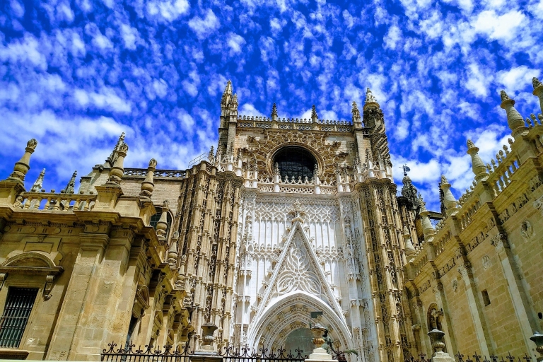 From Costa del Sol: Seville and Royal Alcázar Palace Private tour with pickup in Malaga
