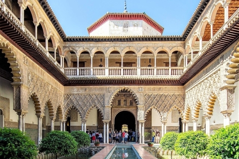From Costa del Sol: Seville and Royal Alcázar Palace Private tour with pickup in Marbella