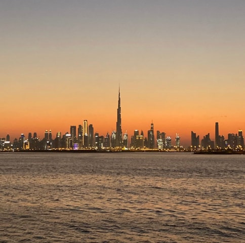 Dubai: Private Creek Harbour and Water Canal Cruise