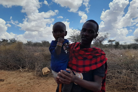 Ab Nairobi: Tagestour zum Masai-Dorf