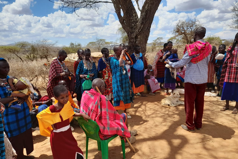 Desde Nairobi: tour de un día al pueblo Masai