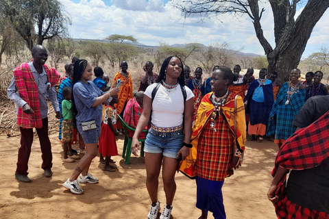 Dagsutflykt från Nairobi till Masai Cultural VillageFrån Nairobi: Masai kulturby Dagstur från Nairobi