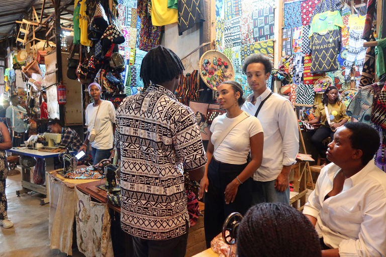 Kigali: Kimironko Market Tour and Sewing Workshop KIMONO MAKING