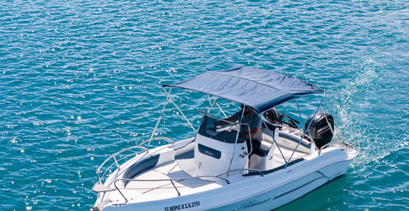 Corfu: Private Boat Rental with No Boating License Required