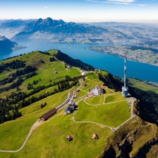 From Lucerne: Mount Rigi Day Trip with Cruise and Cable Car