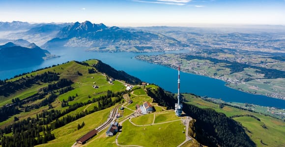 Von Luzern aus: Rigi Tagesausflug mit Schifffahrt und Seilbahn