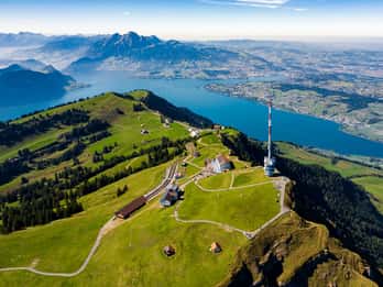Vanuit Luzern: Dagtocht naar de berg Rigi met cruise en kabelbaan