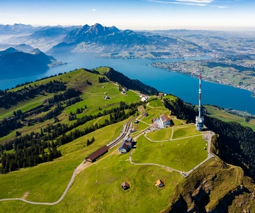 From Lucerne: Mount Rigi Day Trip with Cruise and Cable Car