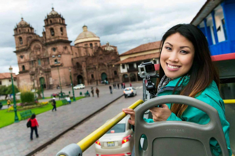 Cusco: open-top bus city tour