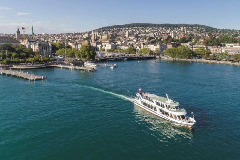 Zurigo: Tour turistico della città con crociera sul lago