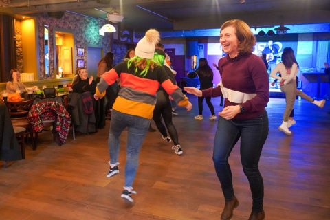 Dublin: tradycyjna lekcja tańca irlandzkiego i pokaz tańca na żywo