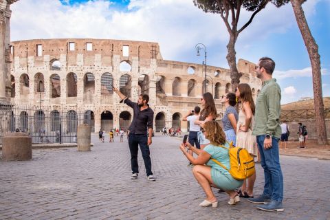 Roma: visita guiada ao Coliseu, Fórum Romano e Monte Palatino