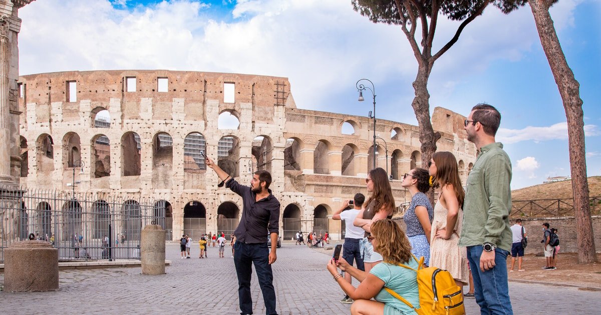 Rome Visite guidée du Colisée du Forum romain et de la colline