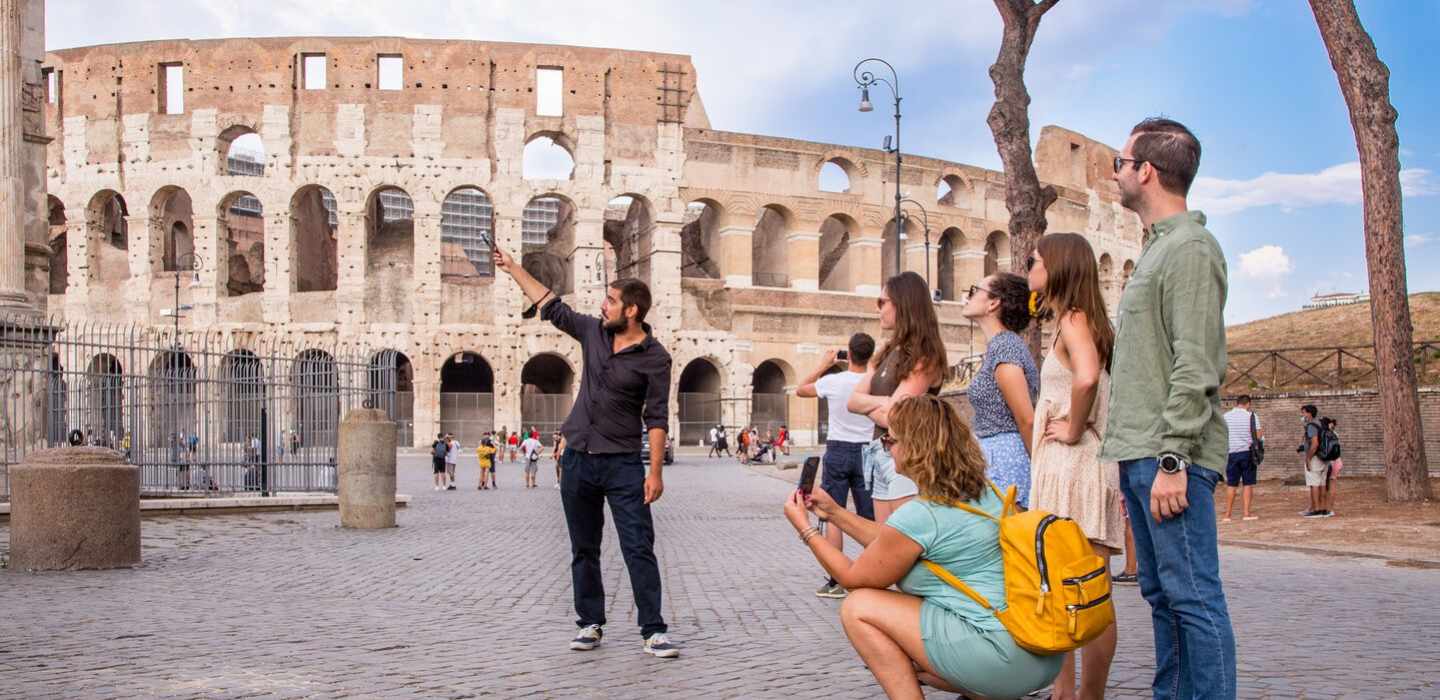 Rom: Führung durch Kolosseum, Forum Romanum und Palatin