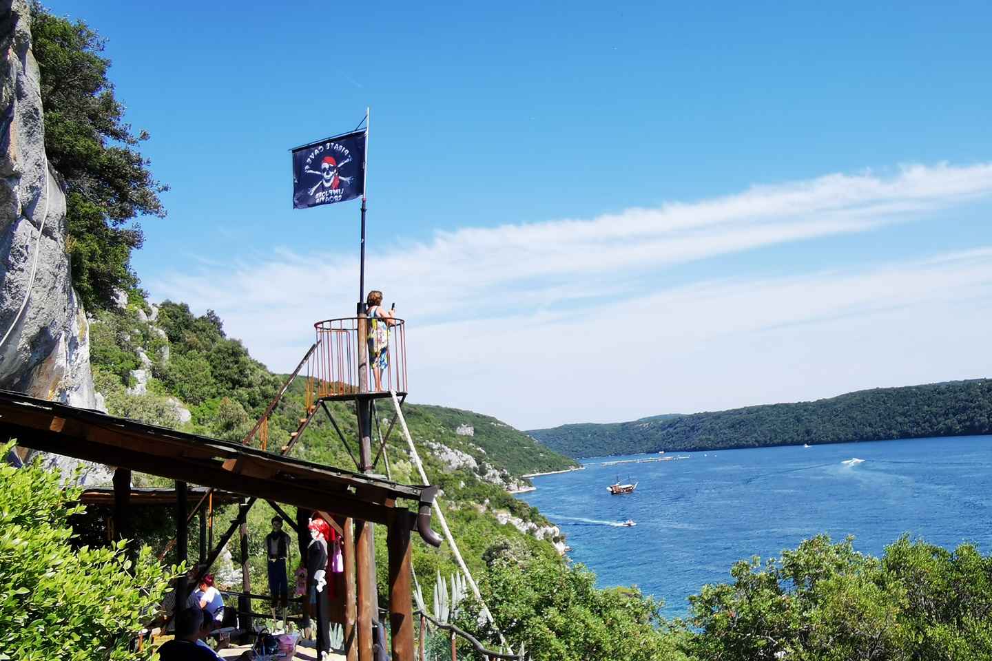 Vrsar: Lim Fjord Boat Tour with Swimming near Pirate's Cave