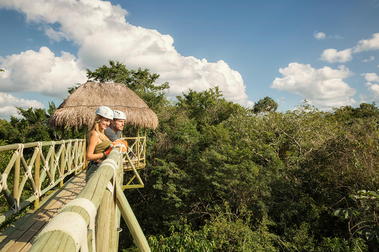 Zip Line Course e ATV Adventure: tour di un&#039;intera giornata a Cancun