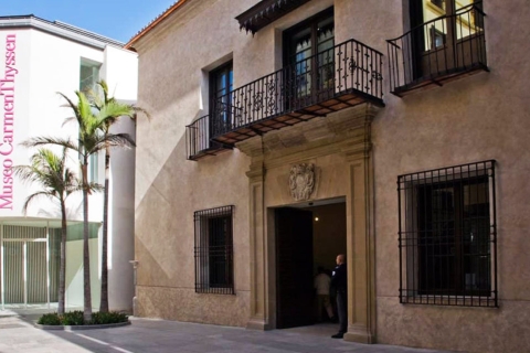 Malaga : visite guidée du musée Thyssen et billet coupe-file