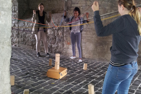 Juego urbano navideño en Wurzburgo con Glühwein y dinámica de grupoJuego navideño en la ciudad de Wurzburgo con Glühwein y dinámica de grupo