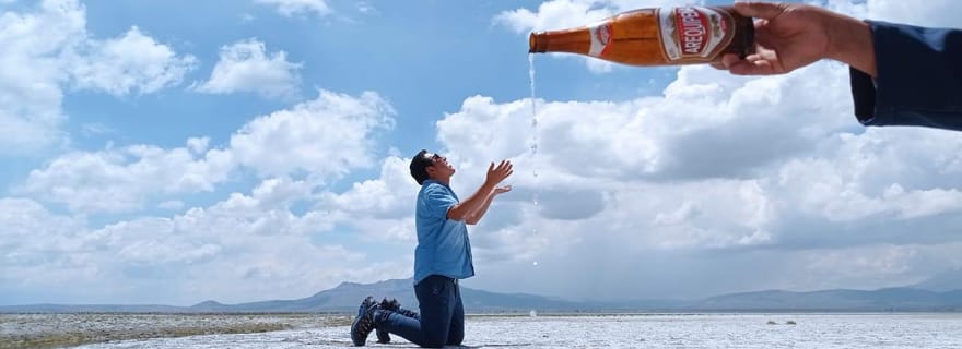 Mancora : Désert Blanc Negrito - Le petit Uyuni - Lac Salé