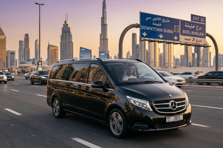 Dubai Airport Private Transfer ⇄ Dubai|Abu Dhabi|Jumeirah Arrival: Dubai DXB Airport to hotel in Jumeirah
