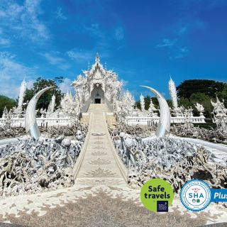 Chiang Mai: viaje de día al Templo Blanco y Triángulo Dorado