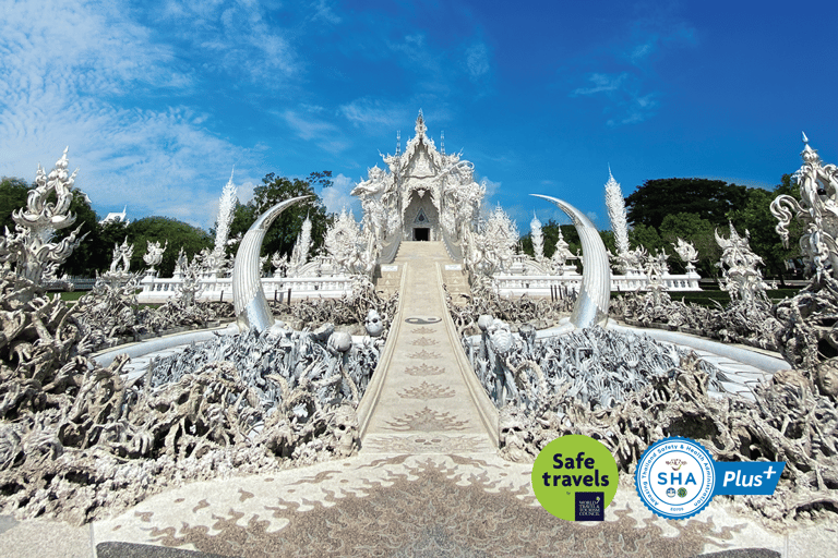 Chiang Mai: viaje de día al Templo Blanco y Triángulo DoradoGrupo reducido